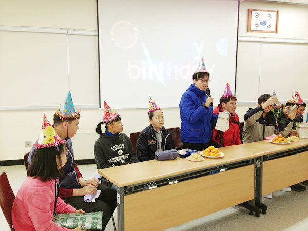 1월 생일파티