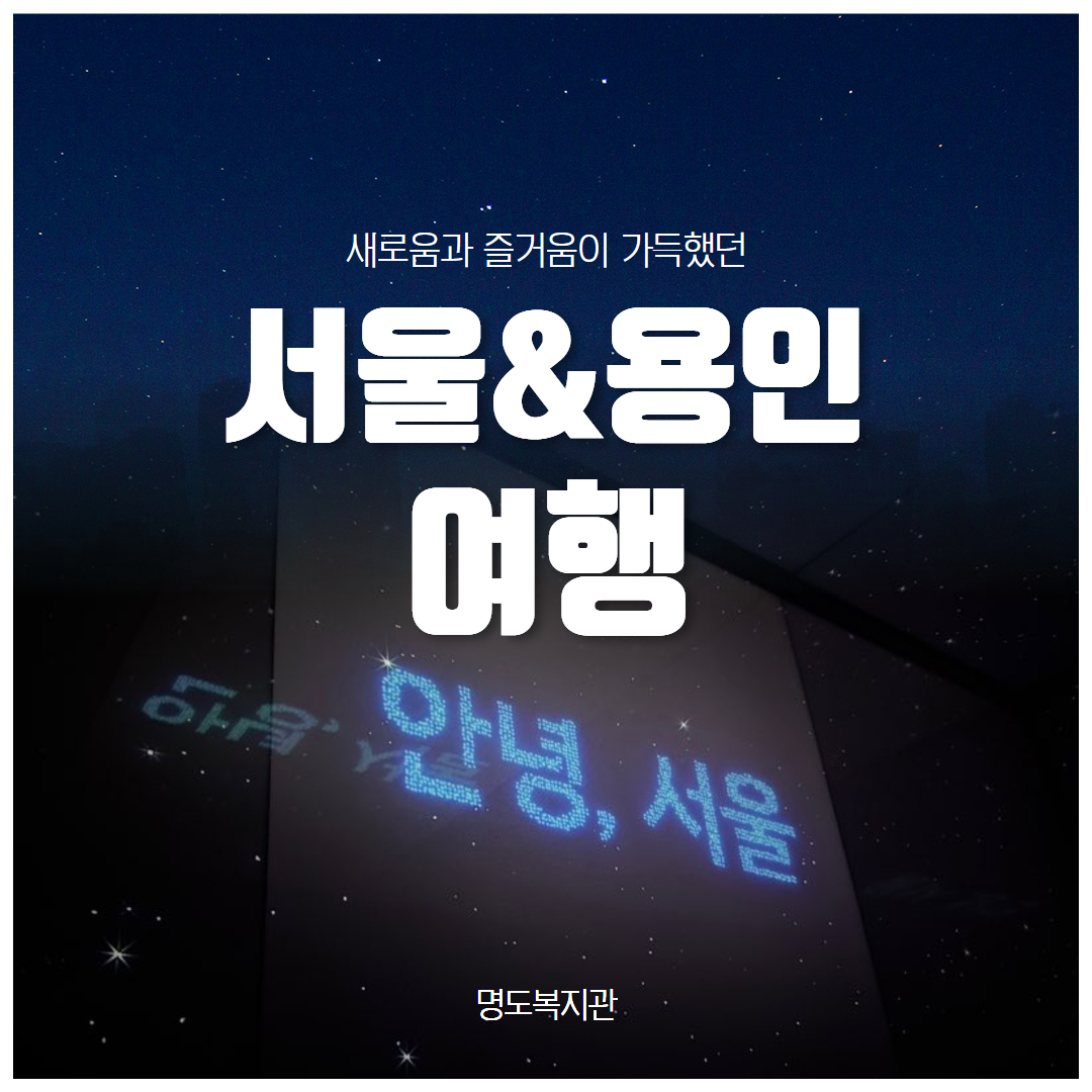 서울&용인 여행